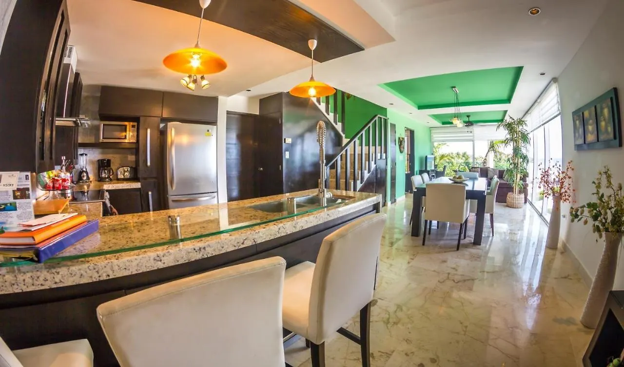 Apartment Elements Penthouse 1 Condo Playa del Carmen Mexico